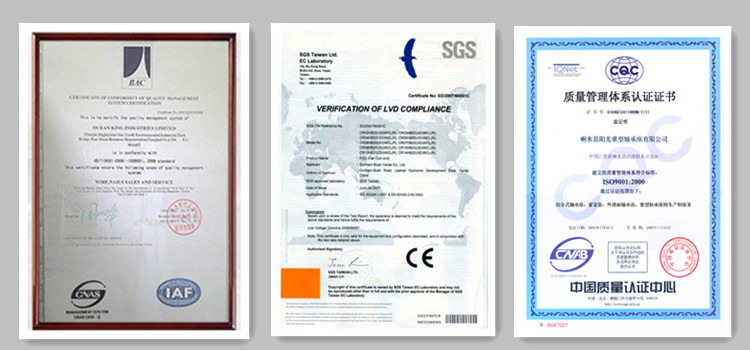 Certifications