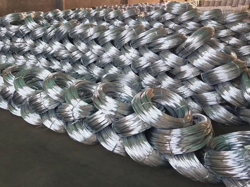 Hot dipped galvanized wire